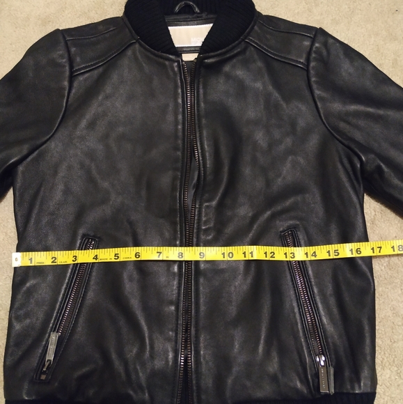 Michael Kors genuine leather jacket XS - Picture 9 of 10